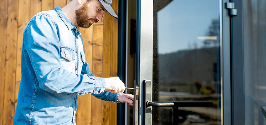 Frameless Glass Storefront Door Locks Replacement in La Palma, CA