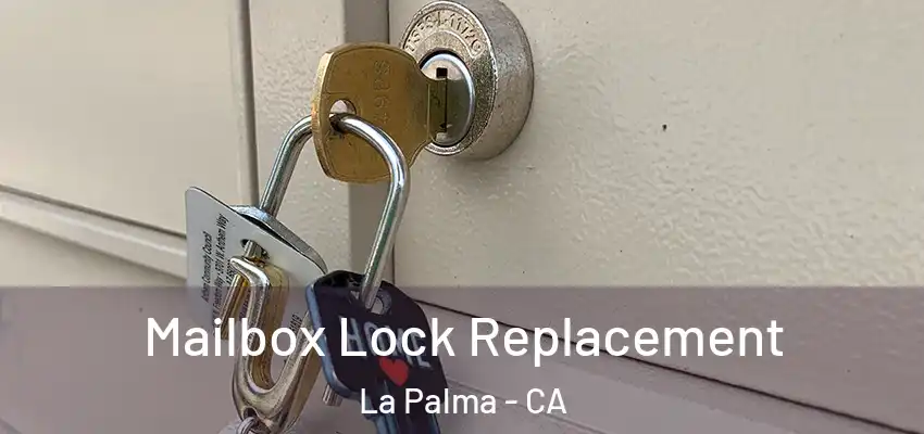  Mailbox Lock Replacement La Palma - CA