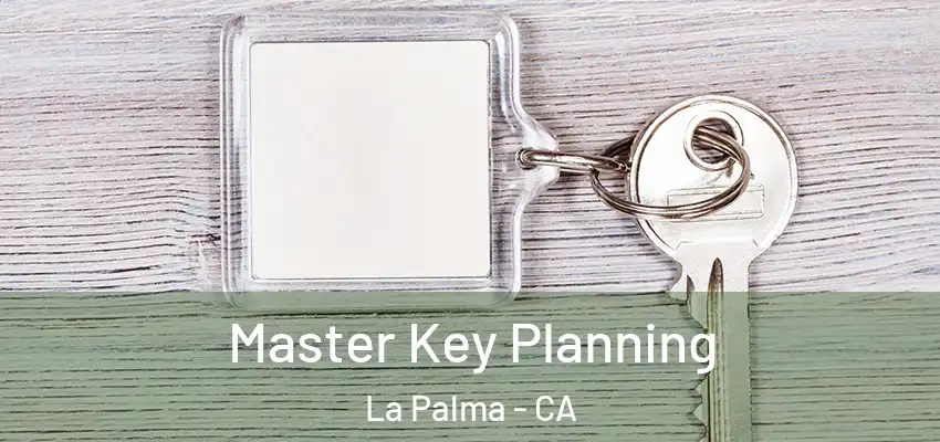 Master Key Planning La Palma - CA
