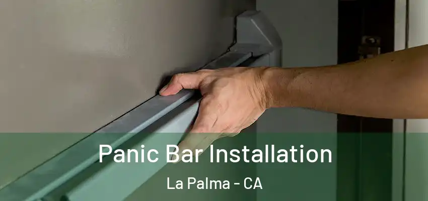  Panic Bar Installation La Palma - CA