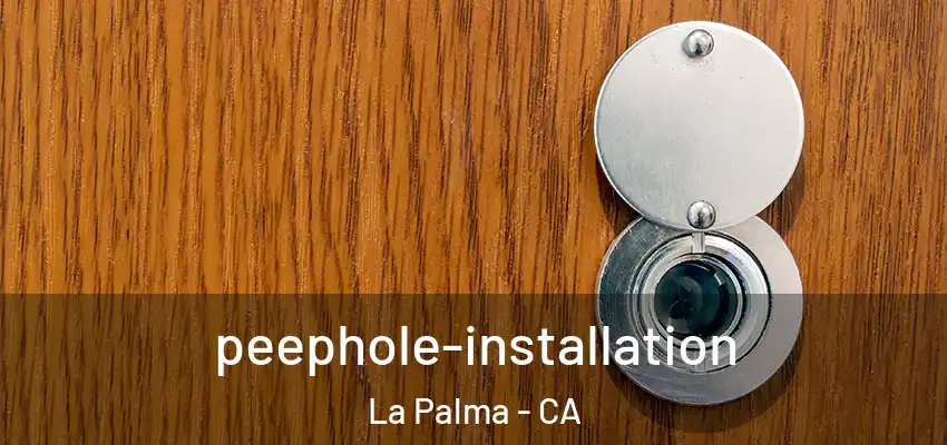  peephole-installation La Palma - CA