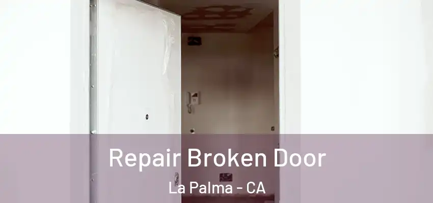 Repair Broken Door La Palma - CA